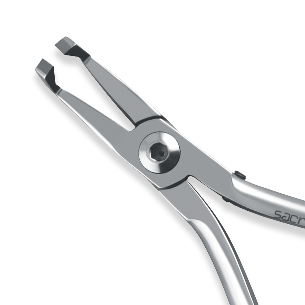 Direct Bond Attachment Removing Plier - Angled