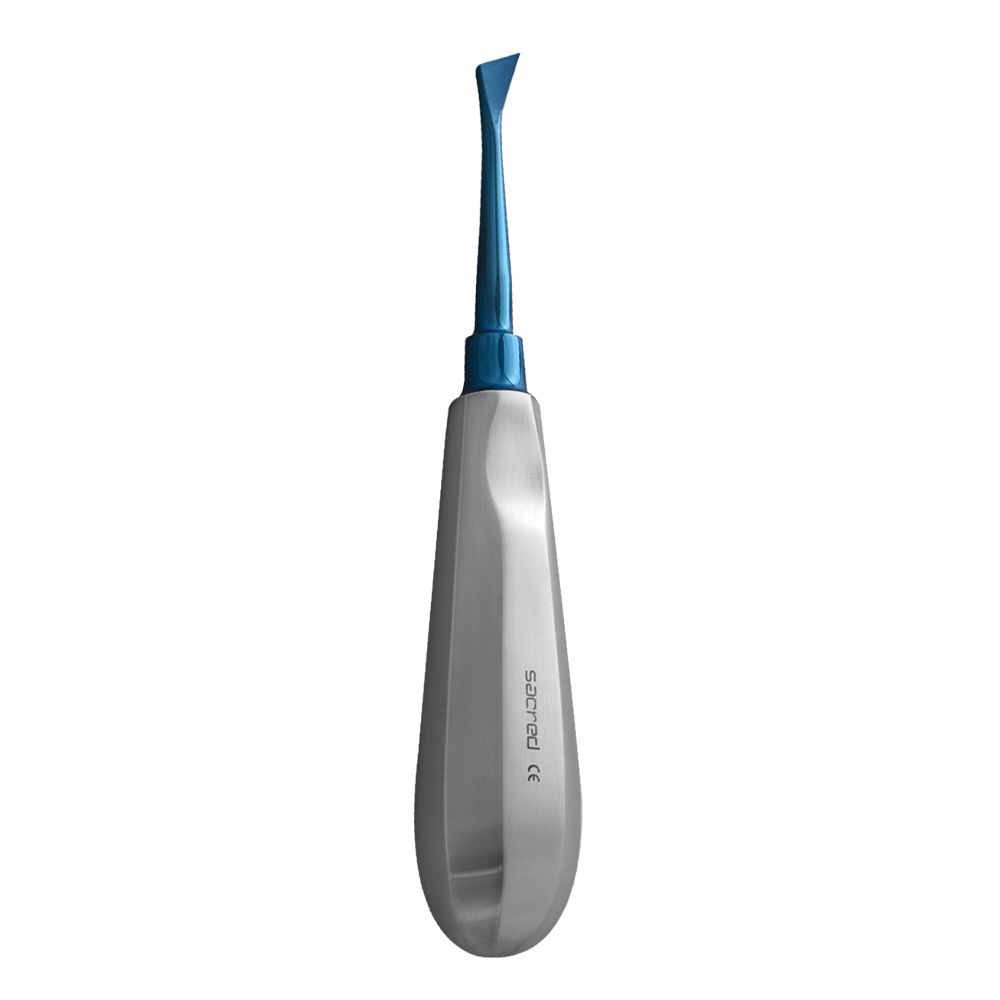 Cryer Root Elevator (Blue Titanium) - Right