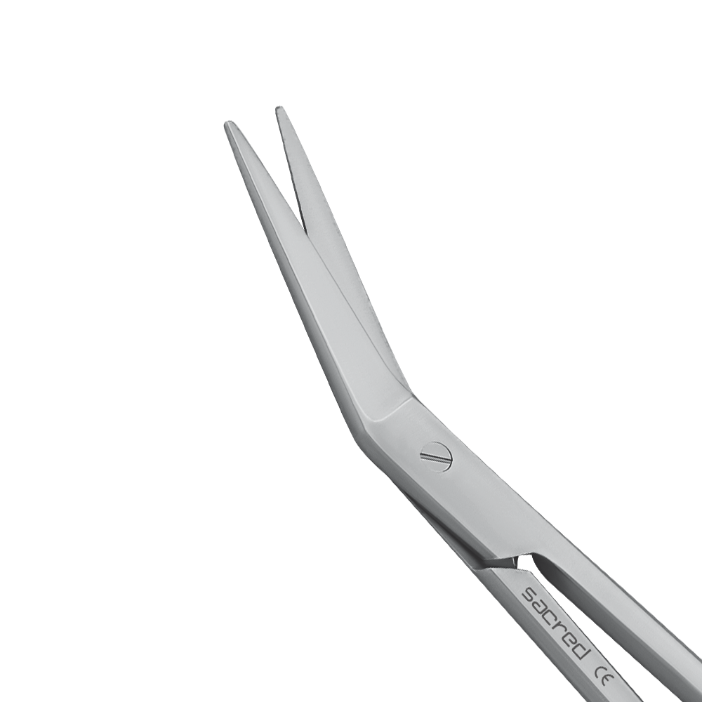 Angular Scissor FIG.1 Curved(SAW EDGE) 11.5cm