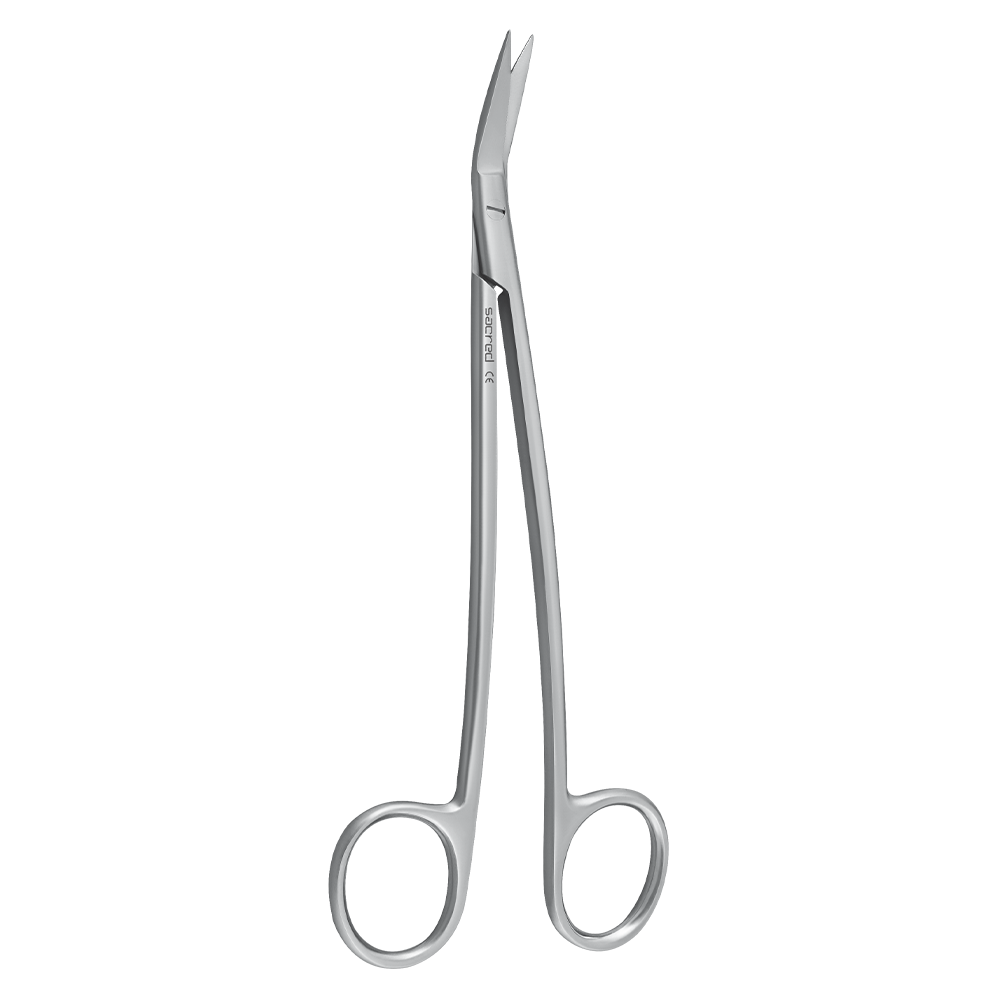 Dean Scissor fig.1(17cm) (curved saw edge)