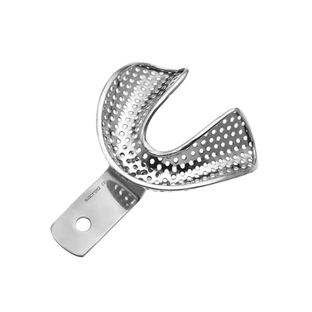 Lower XL Impression Tray/ Full Denture (Perforated)