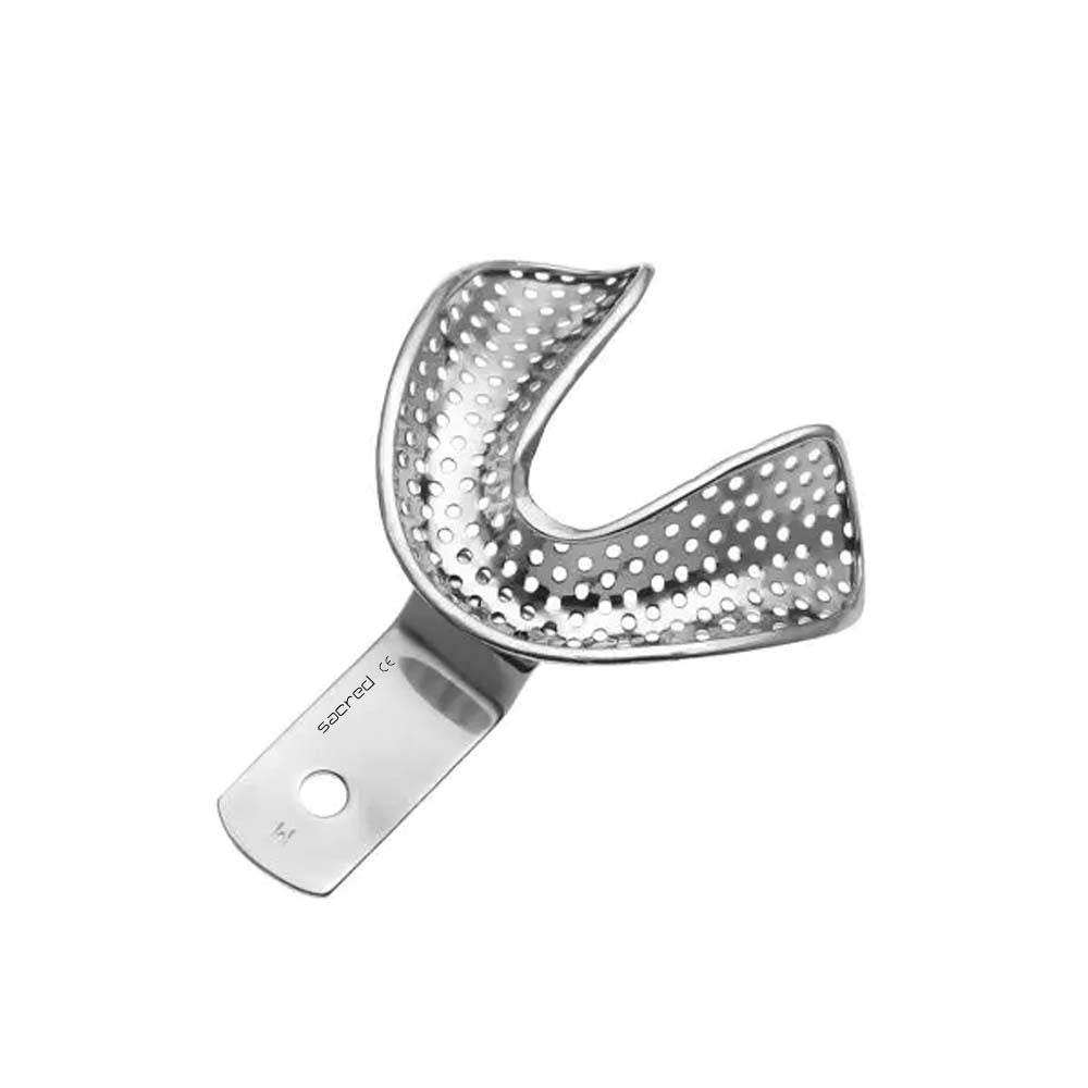 Lower 3M Impression Tray/ Full Denture (Perforated)