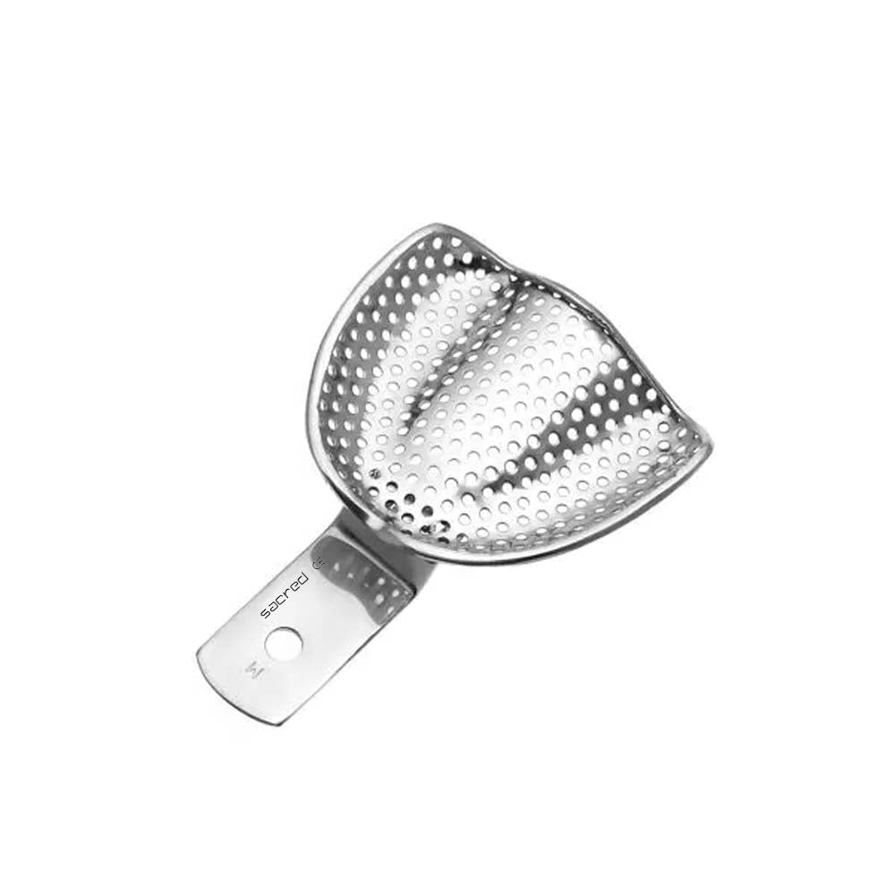 Upper 3M Impression Tray/ Full Denture (Perforated)