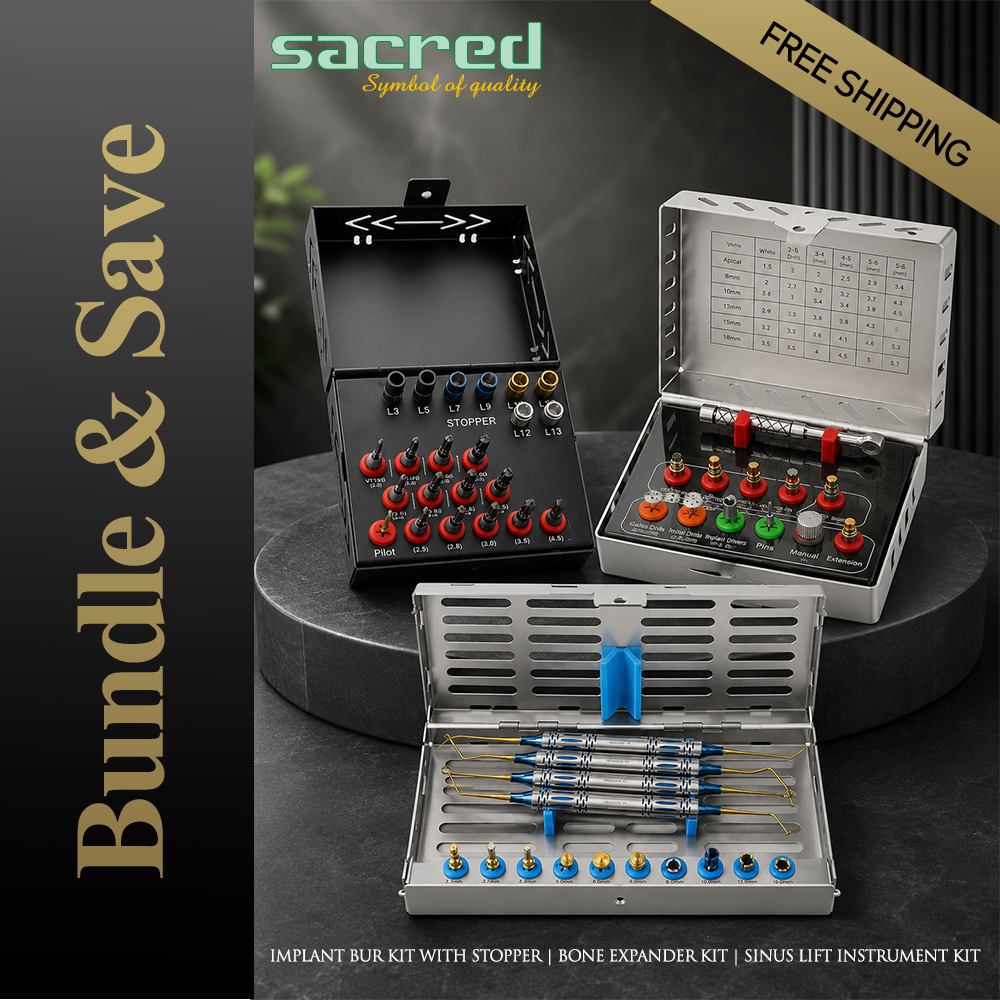 3 Professional Implant Kits in One Solution - Bundle & Save