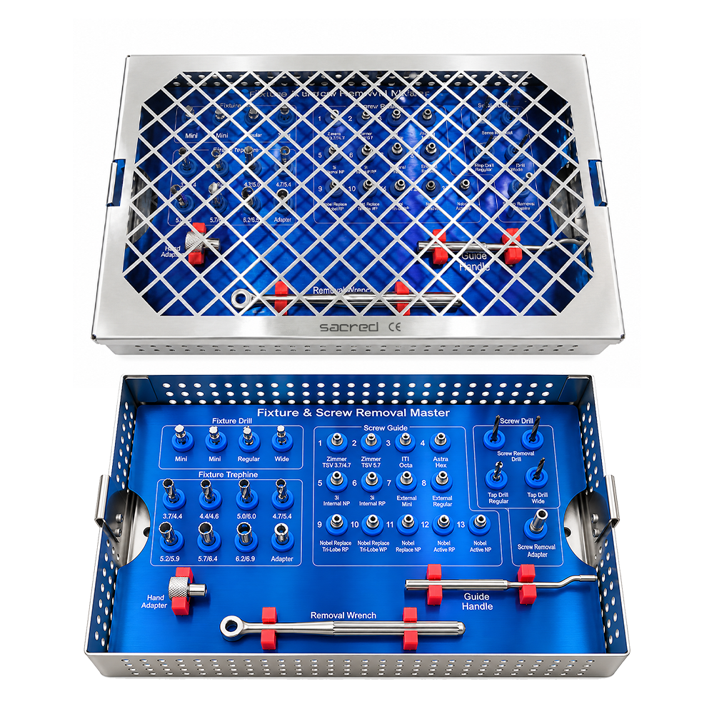 Implant Fixture & Screw Removal Master Kit