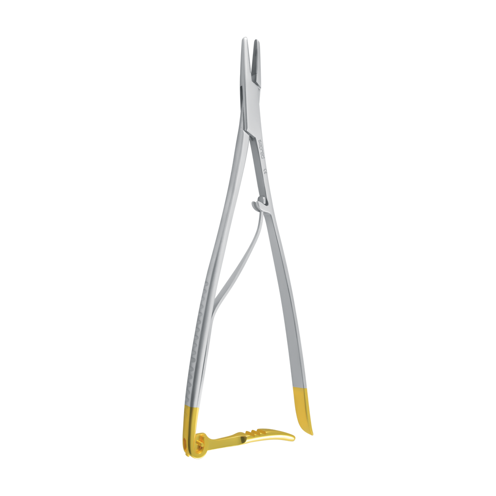 Mathieu (with ringed hatchet)-Needle Holder (Tungsten Carbide)