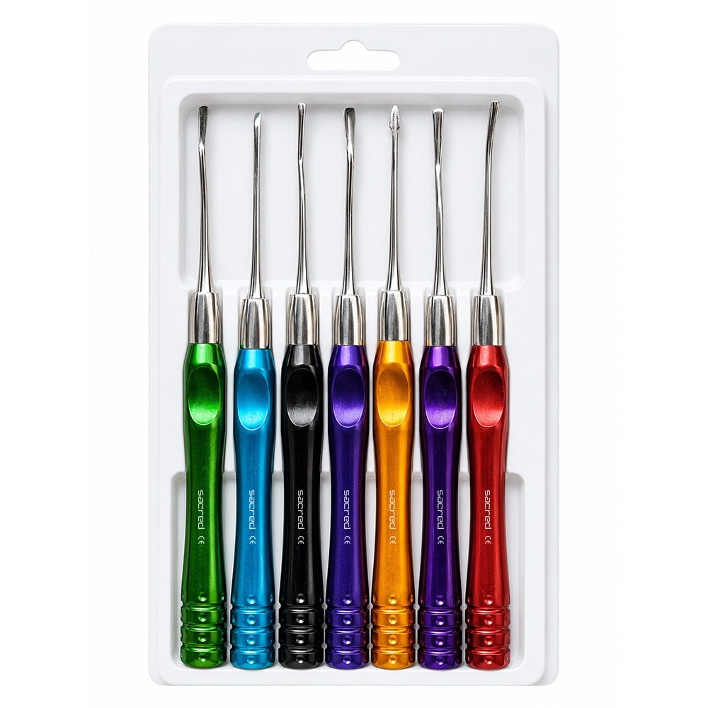 Dental Implant PDL Elevators (Set of 7)