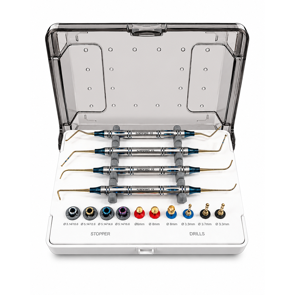 Sinus Lift Implant Instrument Set with Box