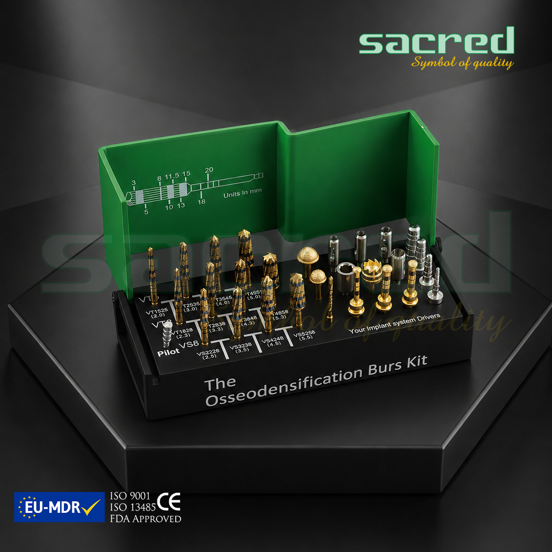 Osseodensification Bur Kit (Complete Set)