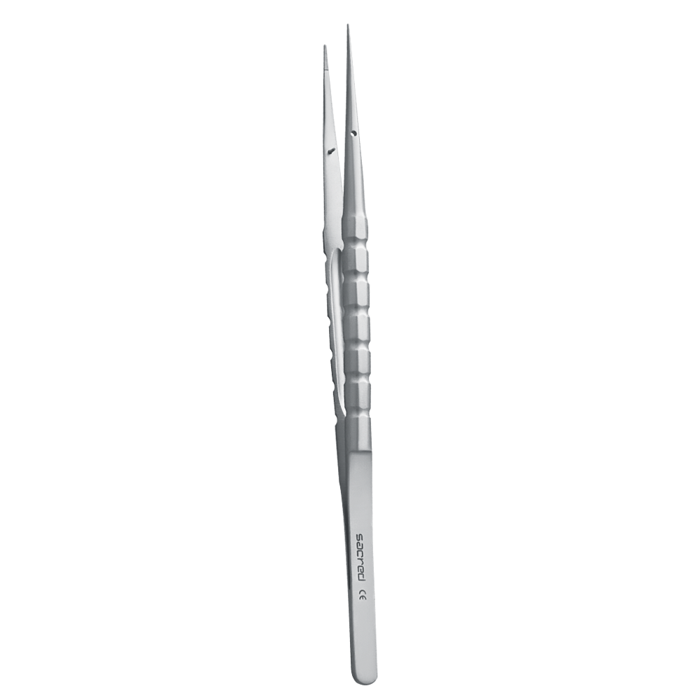 Micro Dressing Forceps, Straight 18cm