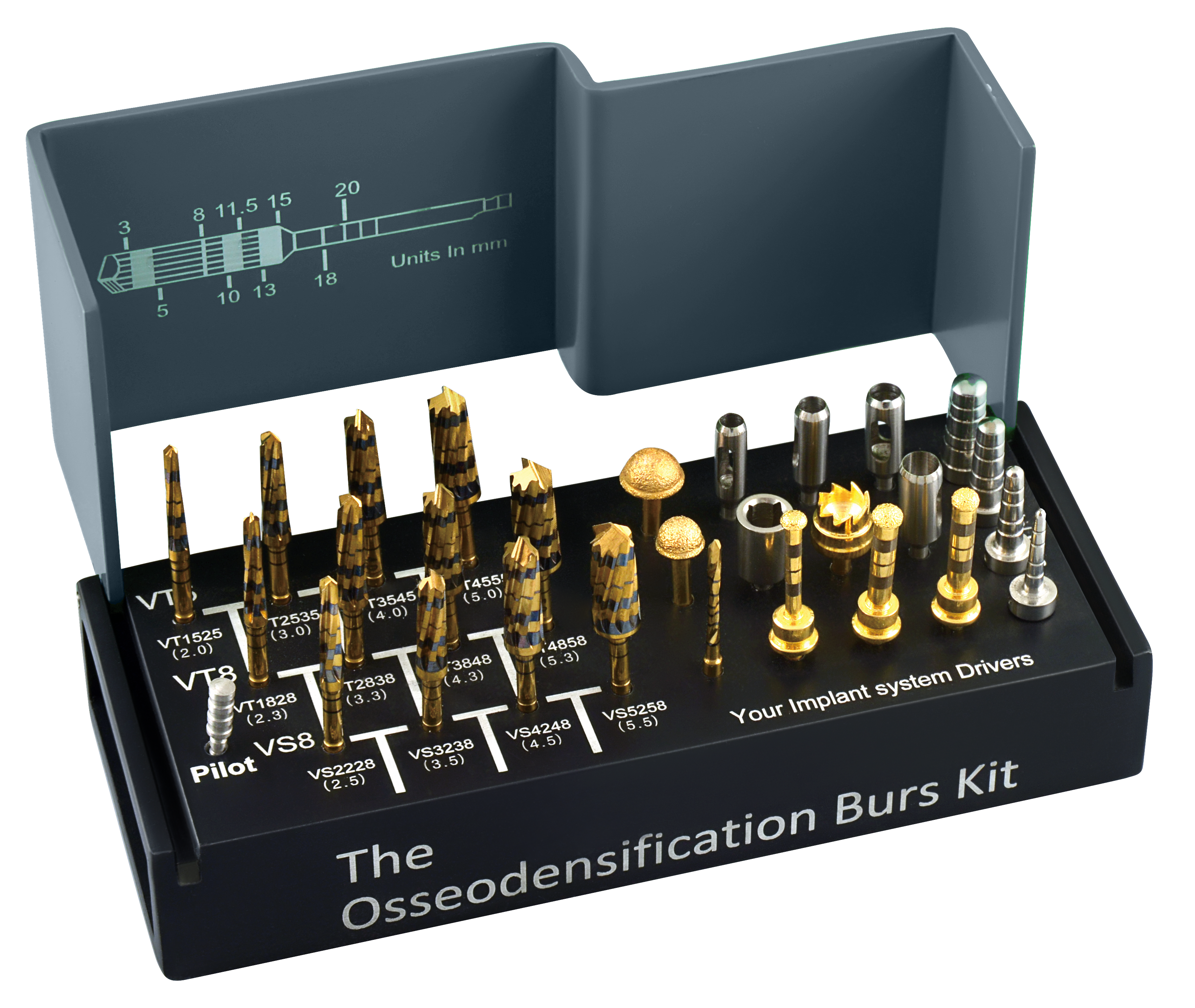 Osseodensification Bur Kit (Complete Set)