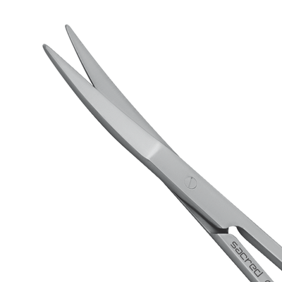 Tesoura de borracha curva de 12 cm