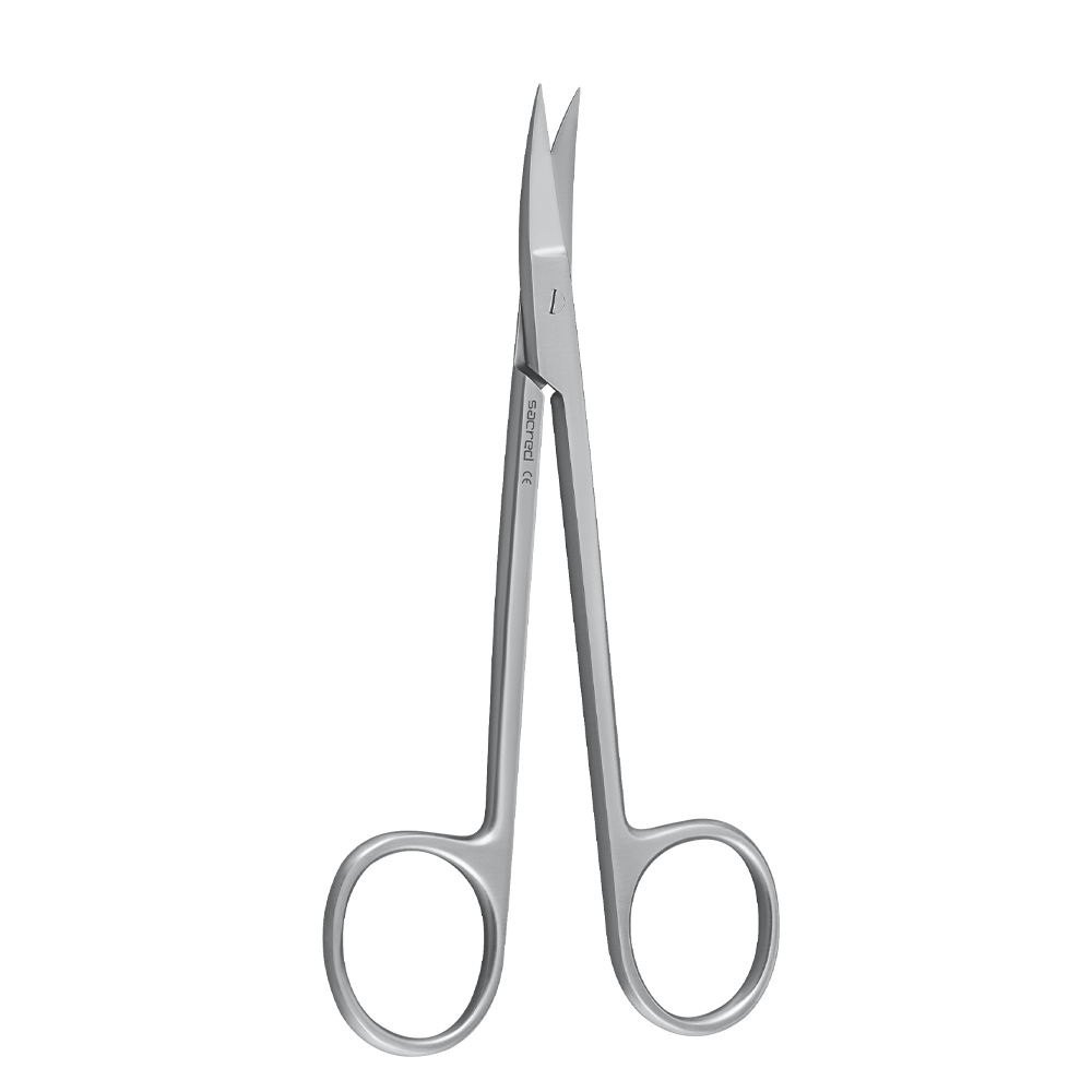 Quinby curved Scissors FIG.2(12,5cm)