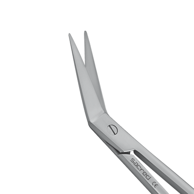 Locklin Scissor Curved fig.2(16.5cm) (saw edge)
