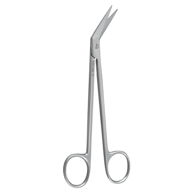 Locklin Scissor Curved fig.2(16.5cm) (saw edge)