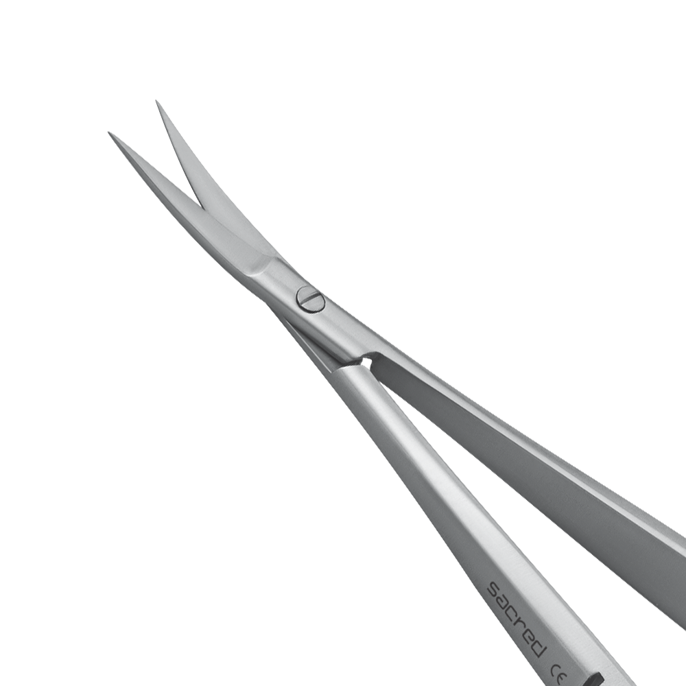 Surgical  Scissor fig.1 (14,5cm) (very fine points)