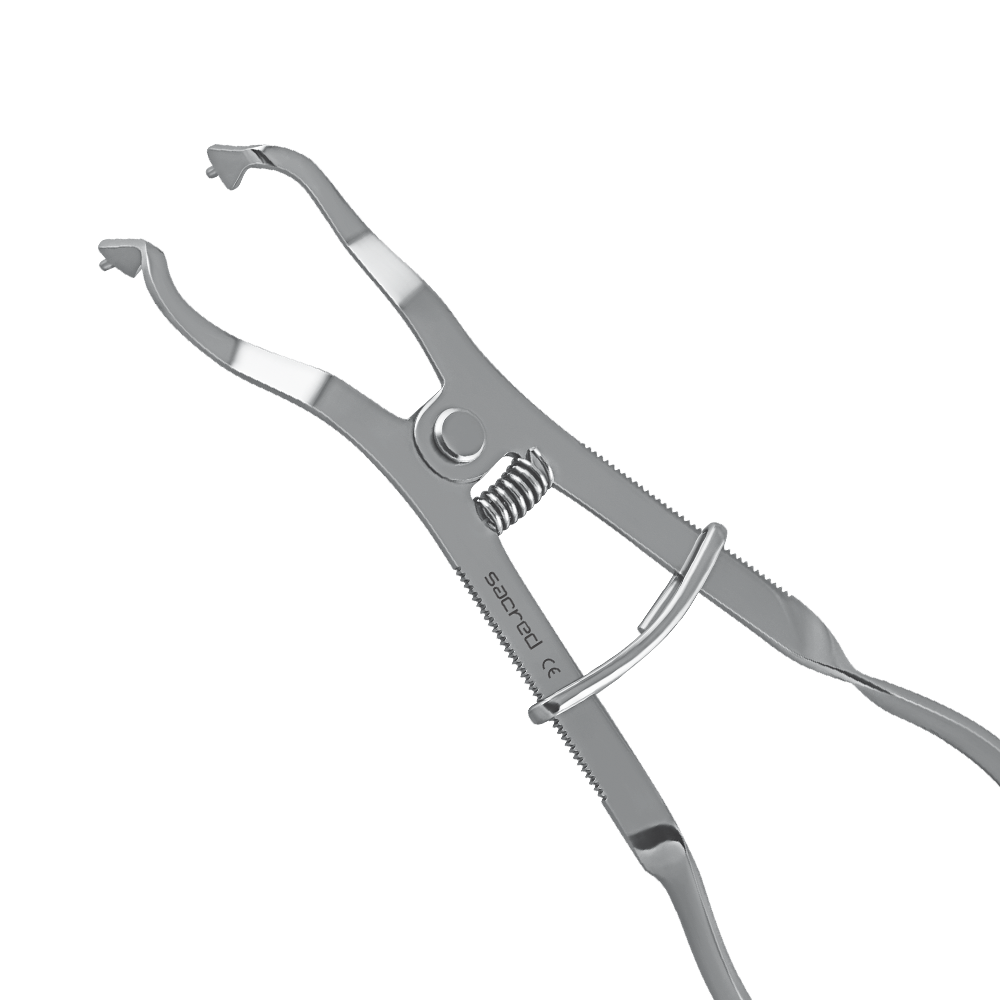 Ivory Rubber Dam Clamp Forceps