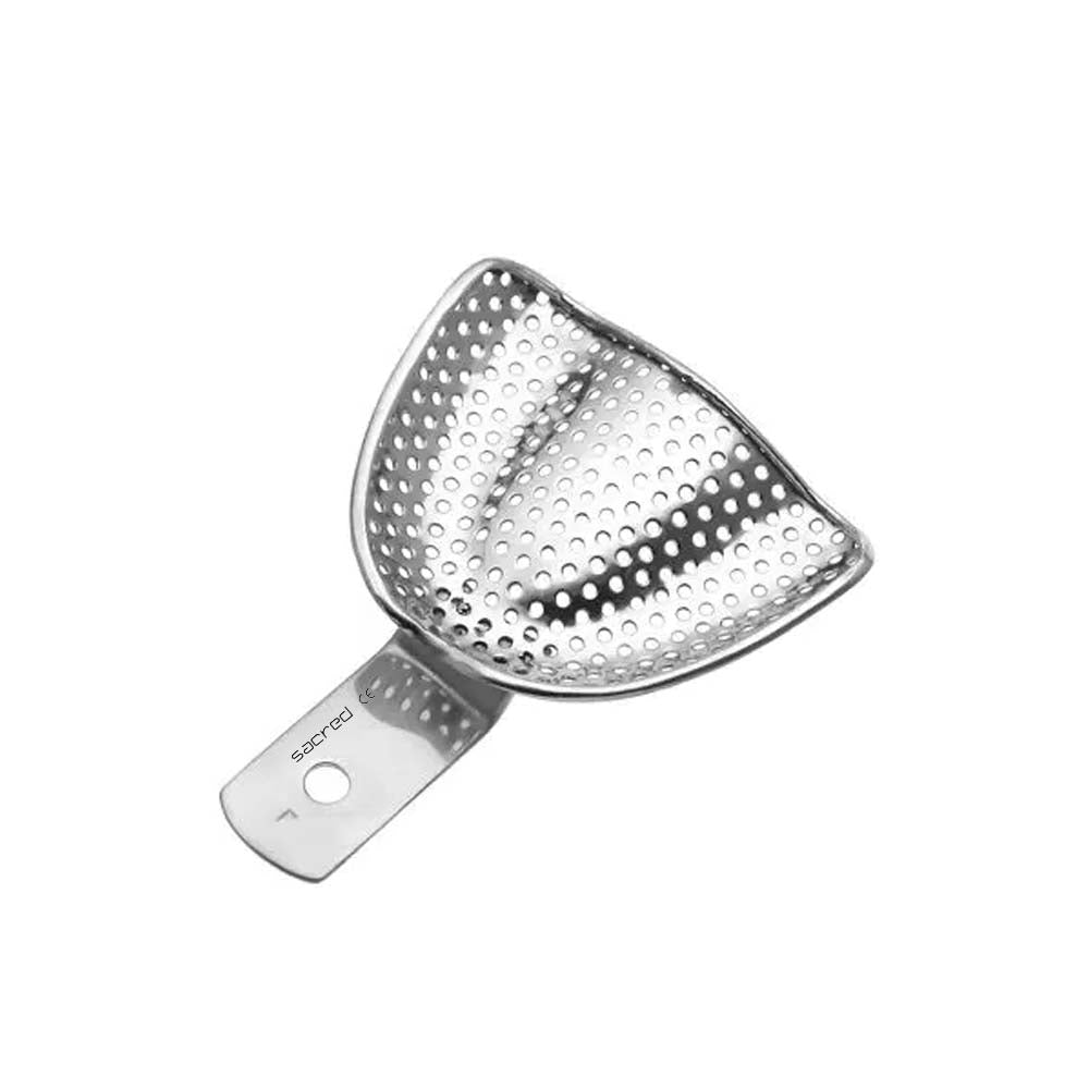 Upper 2L Impression Tray/ Full Denture (Perforated)
