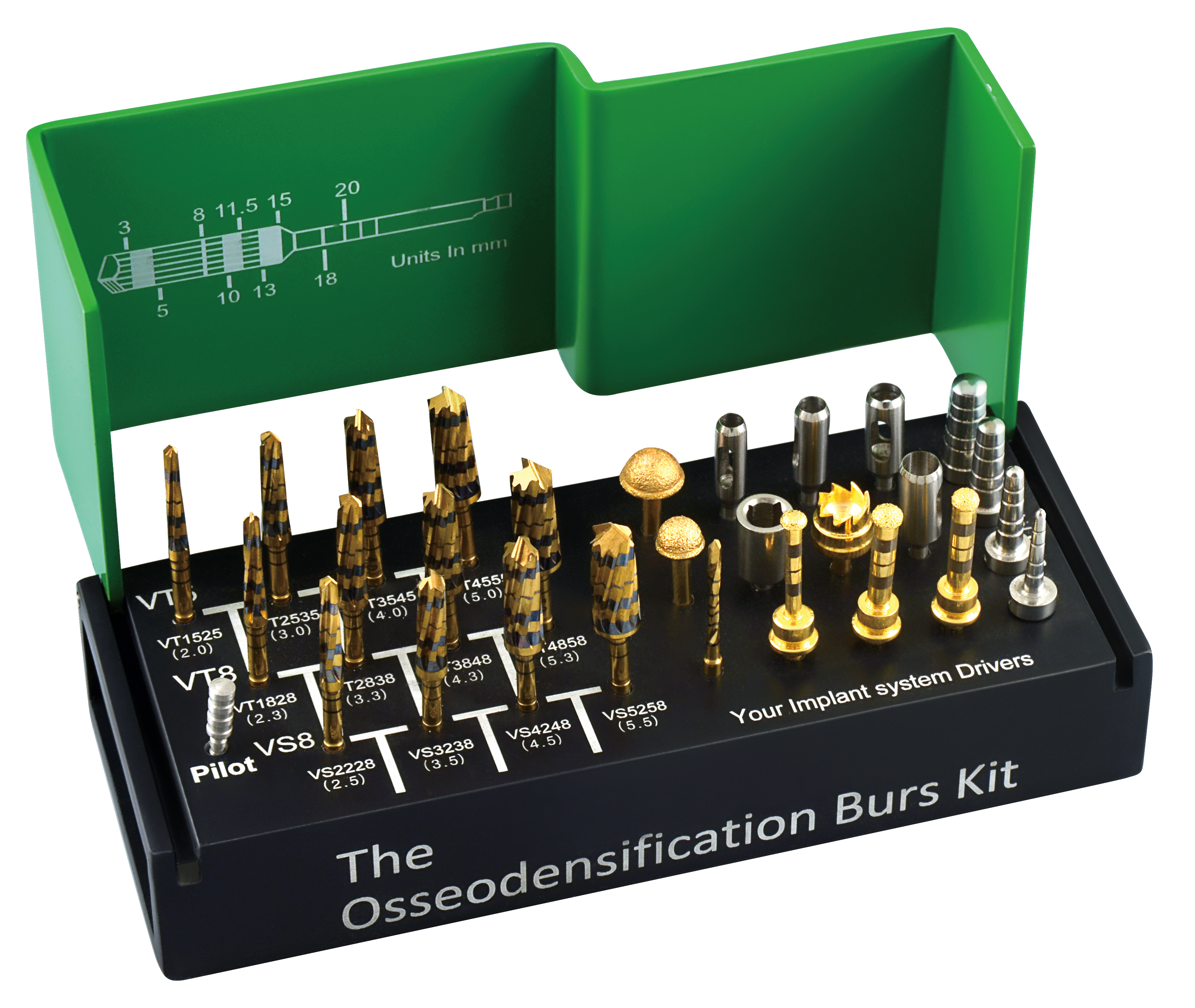 Osseodensification Bur Kit (Complete Set)