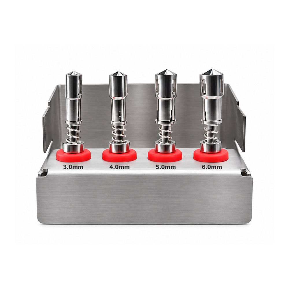 Implant Bone Collector Drills (Set of 4) - Special Edition