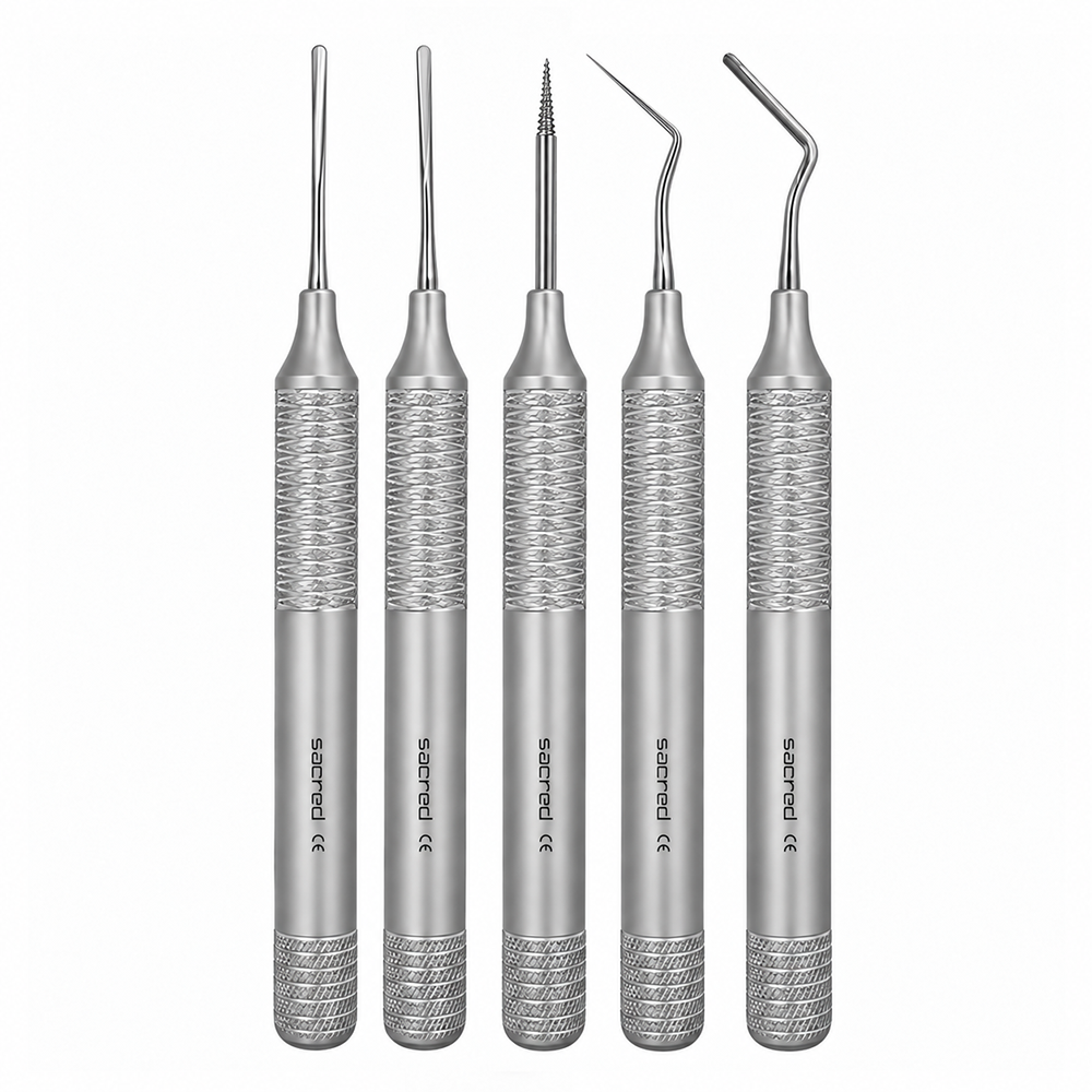 Dental Flexible Periotomes Titanium Alloy (Set of 5)