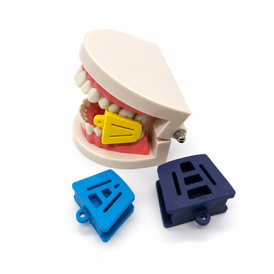 Silicone Dental Mouth Props Set (Small, Medium & Large) – Latex-Free Bite Blocks for Comfortable Mouth Opening