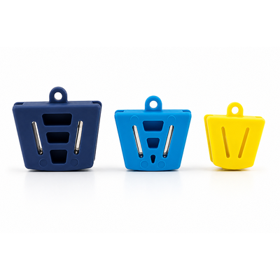 Silicone Dental Mouth Props Set (Small, Medium & Large) – Latex-Free Bite Blocks for Comfortable Mouth Opening