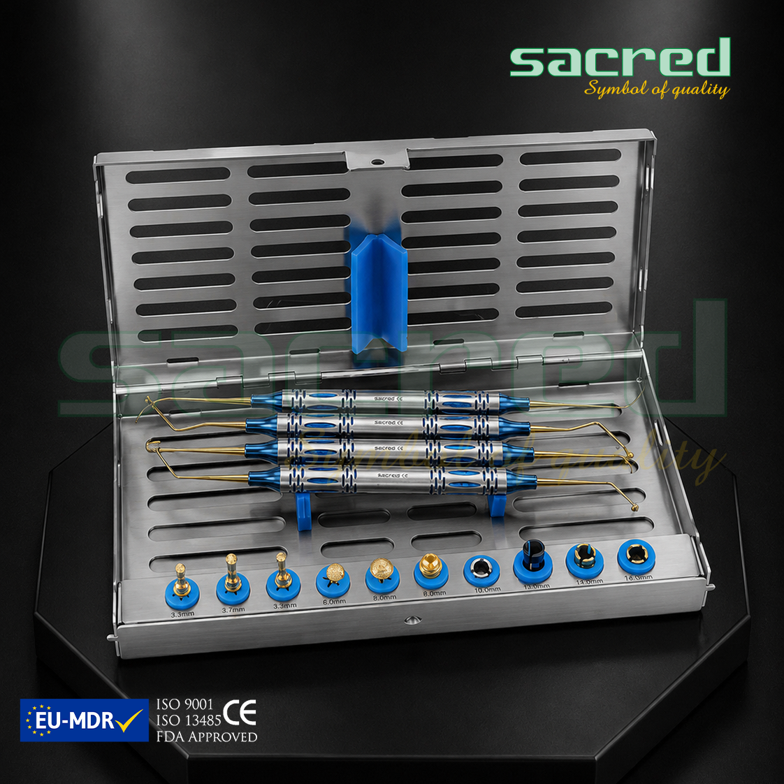 Kit de implantes para elevación de seno