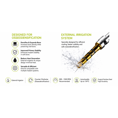 Universal Osseodensification Bur Kit