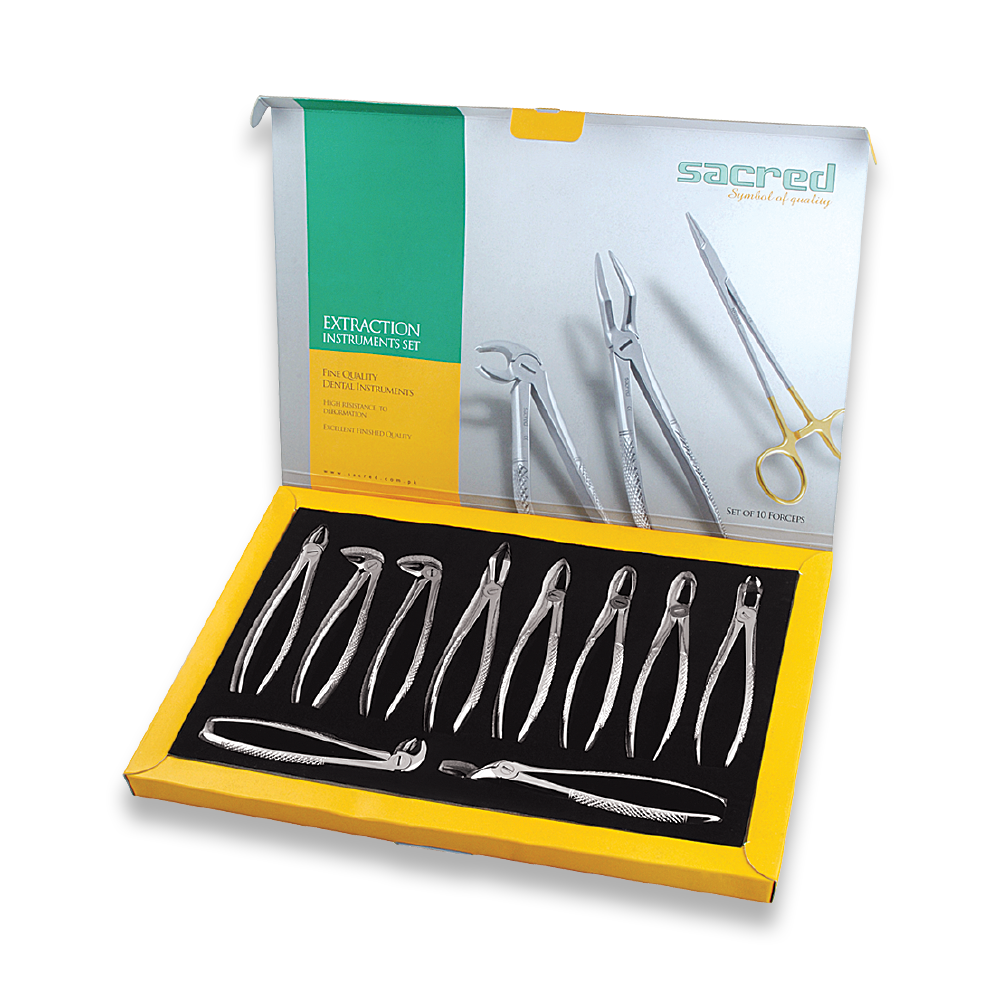 Extracting Forceps (Set of 10)
